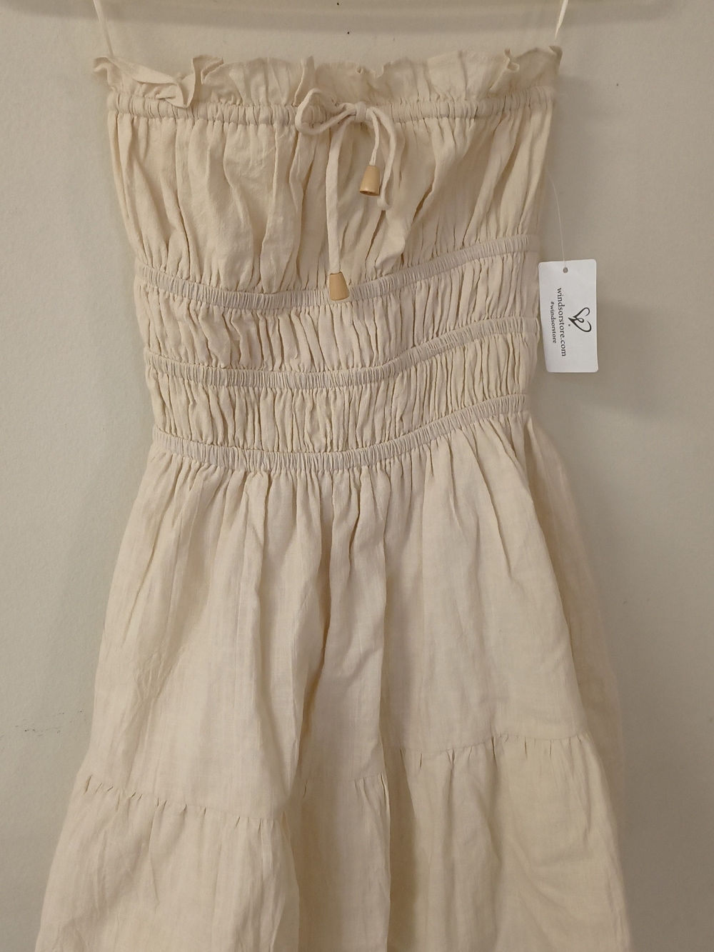 Windsor NWT True Devotion Ruffle Skater Mini Dress